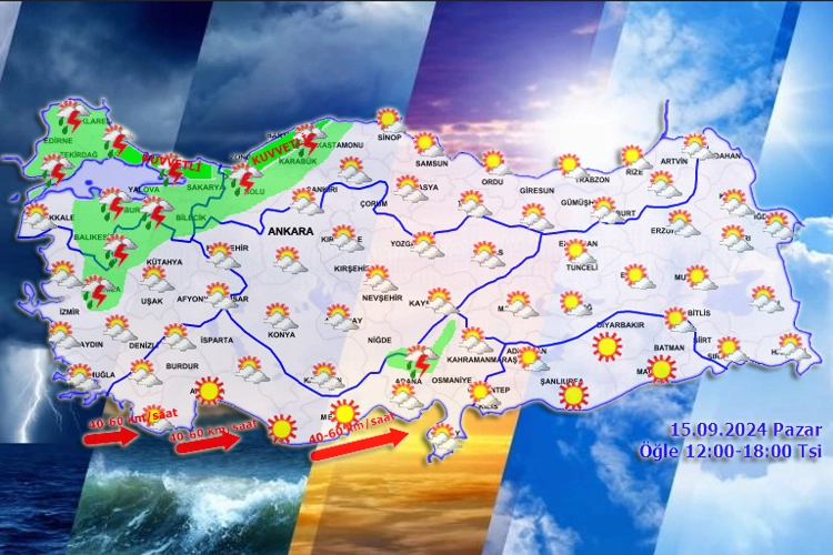 Meteoroloji'den 'Pazar' havası!