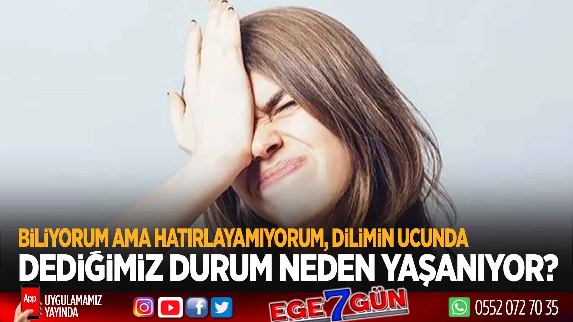 ‘Biliyorum ama hatırlayamıyorum, dilimin ucunda’ dediğimiz durum neden yaşanıyor?