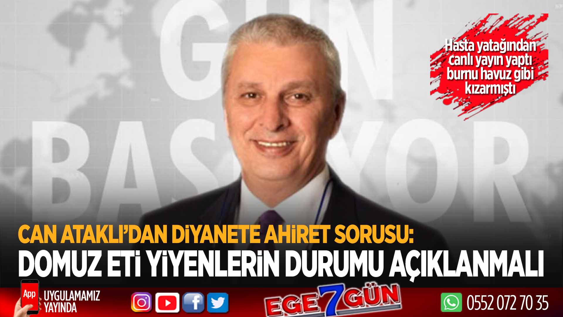 Can Ataklı: İnandınız mı şimdi PKK ile anlaşacaklar diyordum size!..