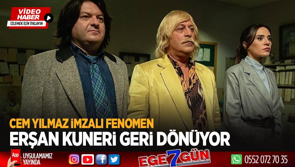 Cem Yılmaz imzalı fenomen karakter Erşan Kuneri, 2. sezonu ile 10 Ekim'de Netflix'e geri dönüyor