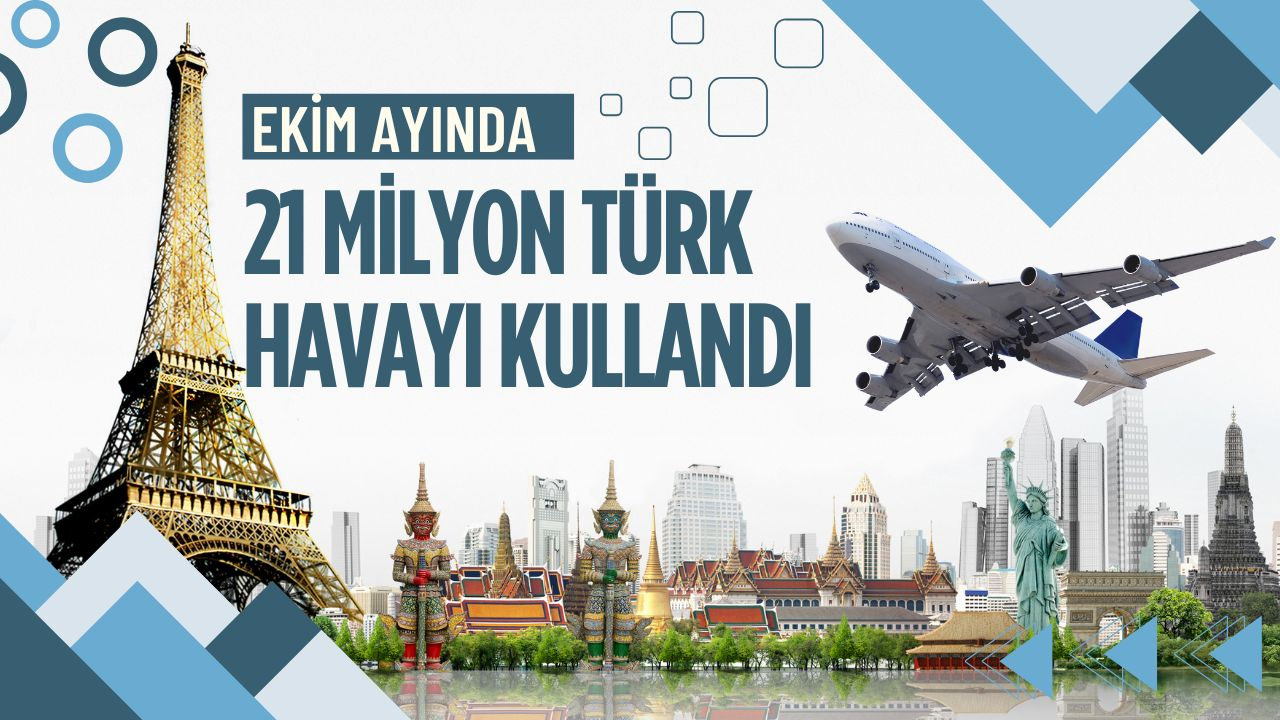 Ekim'de 21 milyon 'Hava'yı kullandı!