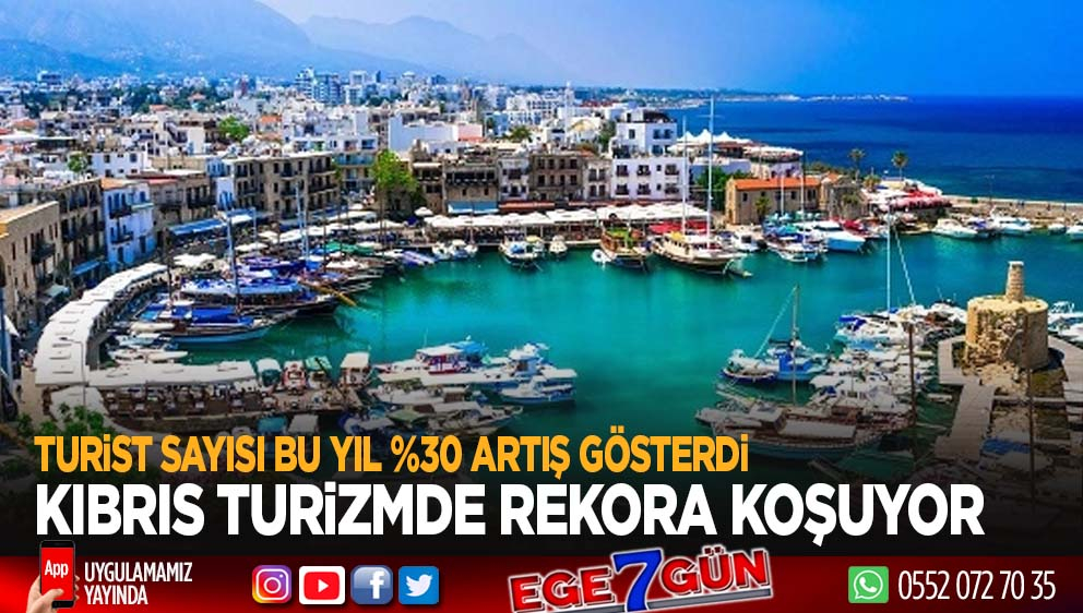 Kıbrıs turizmde rekora koşuyor