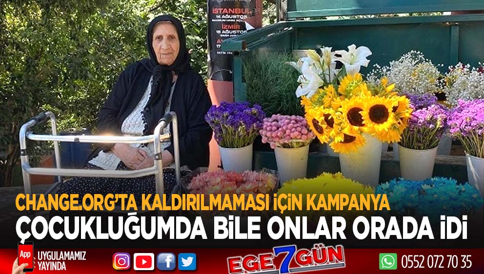 O çiçekçileri Erdoğan kaldıramadı, sen zor kaldırırsın oradan!..