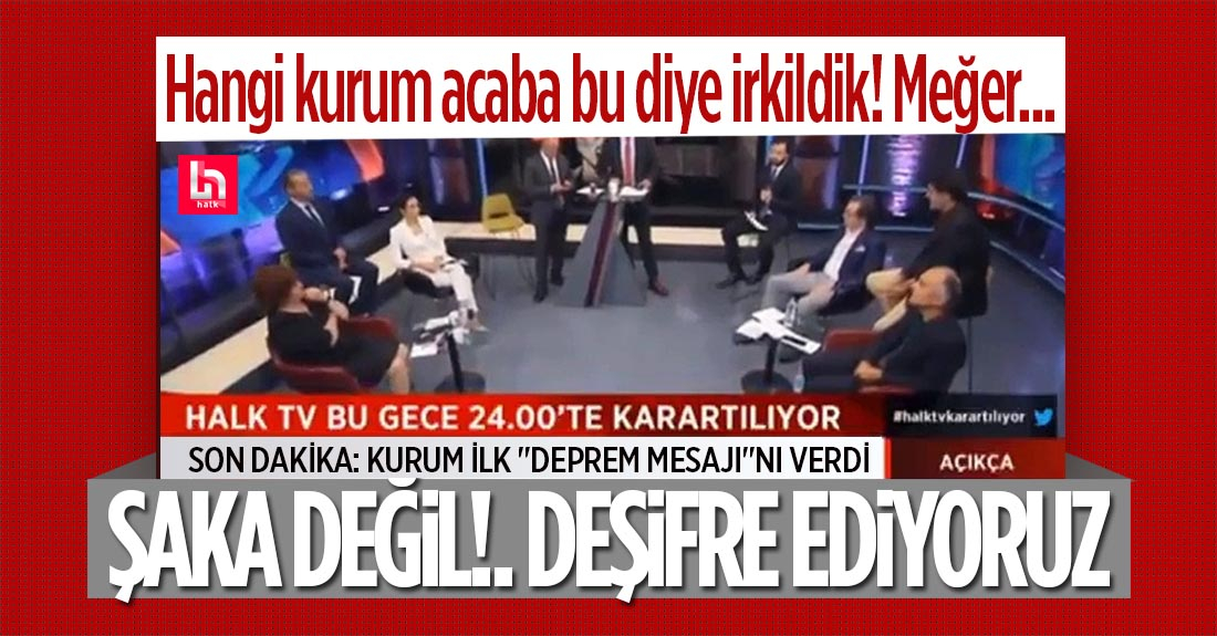 Şaka değil!.. Deşifre etmeye devam ediyoruz