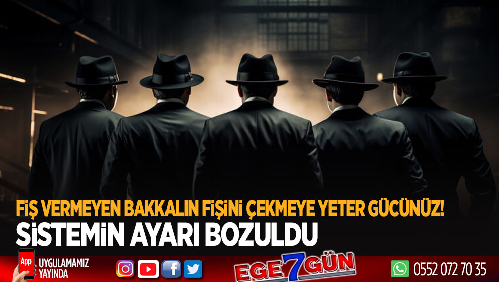 Sistemin ayarı bozuldu…