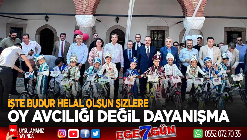 Vallahi 2. kez sünnet olasımız geldi, helal olsun sizlere!..